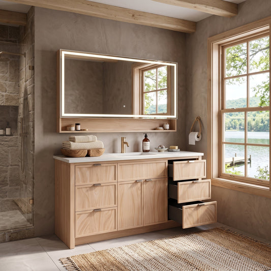 Designing a Cottage Bathroom That Feels Like Muskoka