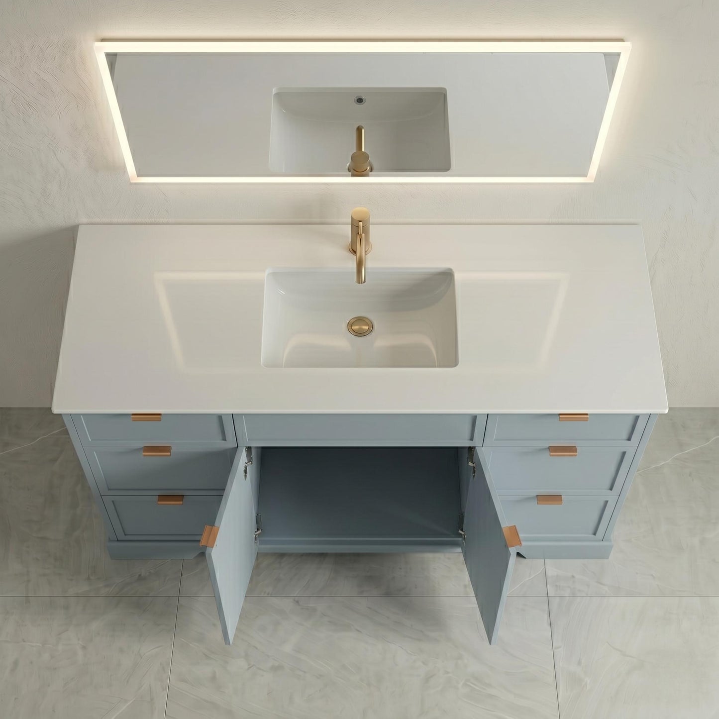 The Joseph 48" Custom Painted Bathroom Vanity